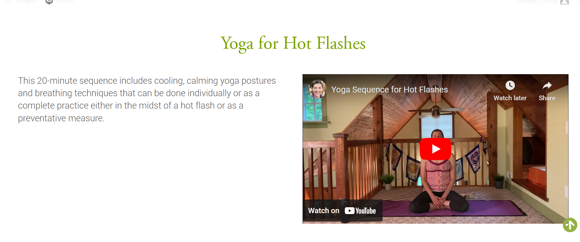 hot flashes perimenopause